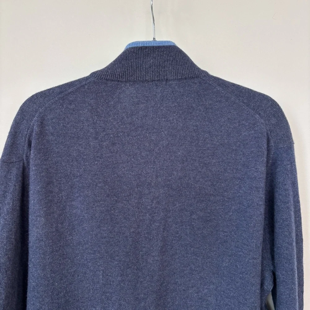 Greyson Wool & Cashmere 1/4 Zip Sweater‎ Size XL